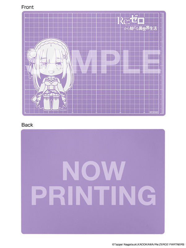 KADOKAWA PLASTIC MODEL SERIES Re:ZERO Emilia DX Ver. with Emilia Color Ver. Cutting Mat - Image 19