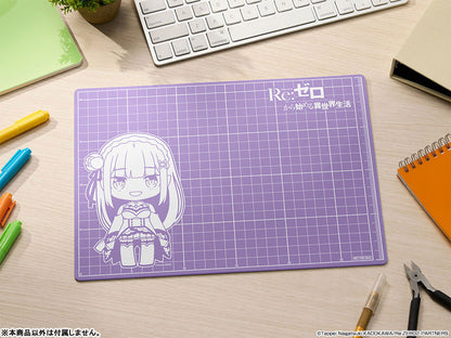 KADOKAWA PLASTIC MODEL SERIES Re:ZERO Emilia DX Ver. with Emilia Color Ver. Cutting Mat - Image 20