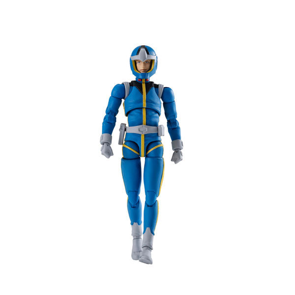 G.M.G. COLLECTION 11 Mobile Suit Gundam Earth Federation Forces Sleggar Law Normal Suit Ver. Posable Figure - Image 3
