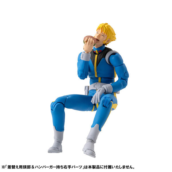 G.M.G. COLLECTION 11 Mobile Suit Gundam Earth Federation Forces Sleggar Law Normal Suit Ver. Posable Figure - Image 6