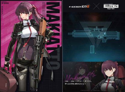 LittleArmory [LA-DF35] Girls' Frontline 2 Makiatto 1/12 Plastic Model - Image 7