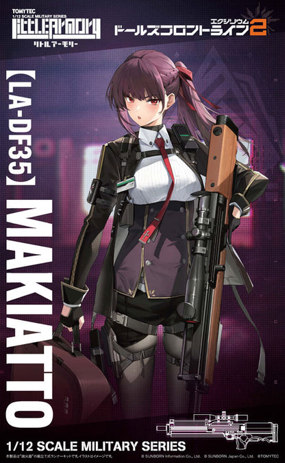 LittleArmory [LA-DF35] Girls' Frontline 2 Makiatto 1/12 Plastic Model - Image 8