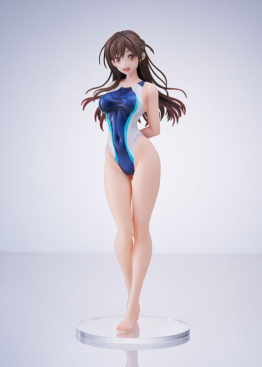 Rent-A-Girlfriend Chizuru Mizuhara Light Blue Line Competition Swimsuit Ver. 1/7 Figure - Image 2