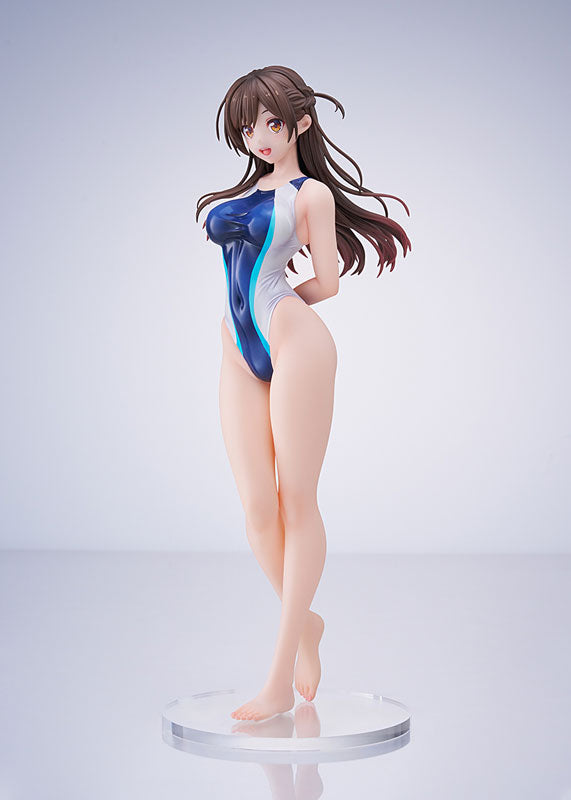 Rent-A-Girlfriend Chizuru Mizuhara Light Blue Line Competition Swimsuit Ver. 1/7 Figure - Image 3
