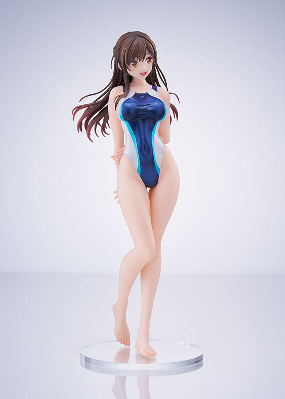 Rent-A-Girlfriend Chizuru Mizuhara Light Blue Line Competition Swimsuit Ver. 1/7 Figure - Image 5