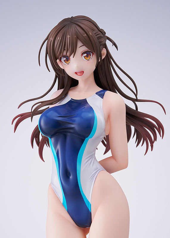 Rent-A-Girlfriend Chizuru Mizuhara Light Blue Line Competition Swimsuit Ver. 1/7 Figure - Image 6
