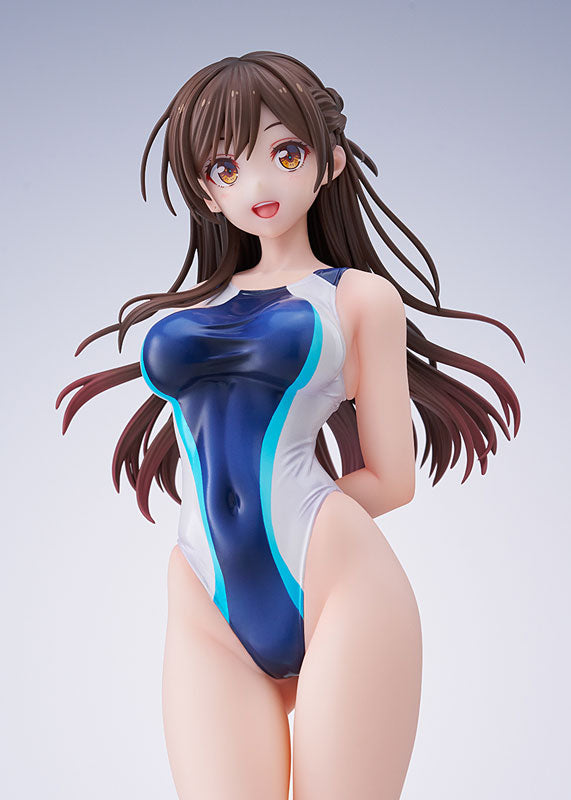 Rent-A-Girlfriend Chizuru Mizuhara Light Blue Line Competition Swimsuit Ver. 1/7 Figure - Image 8