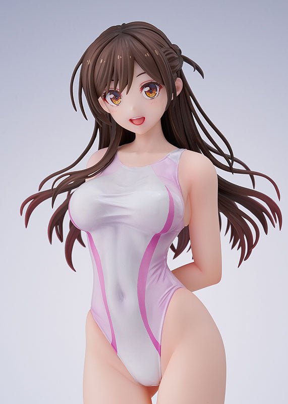 Rent-A-Girlfriend Chizuru Mizuhara Pink Line Competition Swimsuit Ver. 1/7 Figure - Image 6