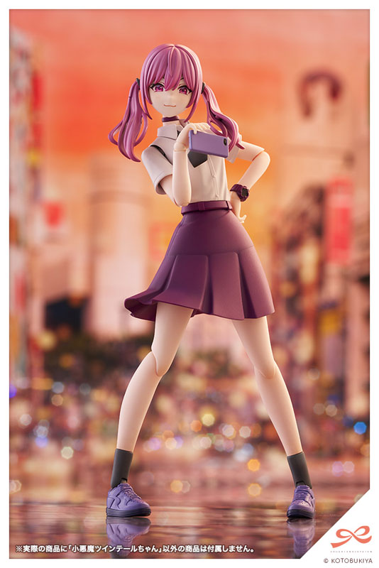 Sousai Shoujo Teien LITTLE DEVIL TWIN TAILS 1/10 Plastic Model - Image 3