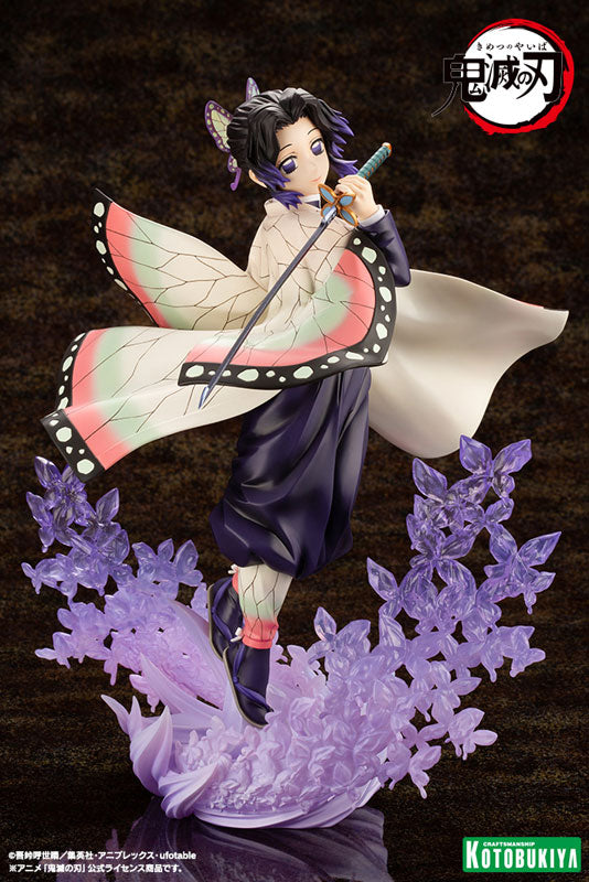 ARTFX J Demon Slayer: Kimetsu no Yaiba Shinobu Kocho 1/8 Complete Figure - Image 2