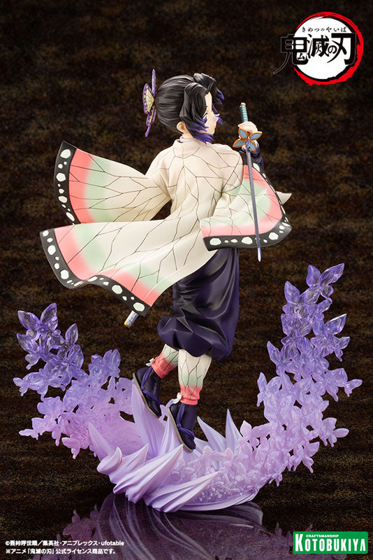 ARTFX J Demon Slayer: Kimetsu no Yaiba Shinobu Kocho 1/8 Complete Figure - Image 7