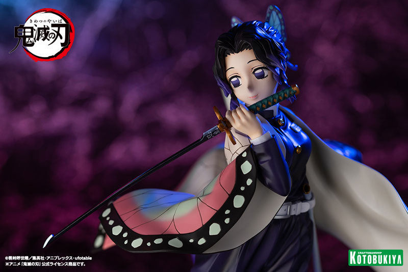 ARTFX J Demon Slayer: Kimetsu no Yaiba Shinobu Kocho 1/8 Complete Figure - Image 13