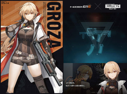 LittleArmory [LA-DF36] Girls' Frontline 2 Groza 1/12 Plastic Model - Image 6