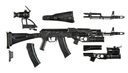 LittleArmory AK74M & GP25 Type 1/12 Plastic Model - Image 2
