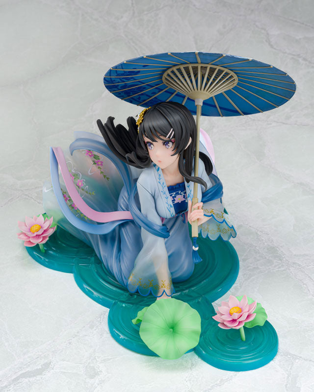 KDcolle Rascal Does Not Dream Series Mai Sakurajima Hanfu ver. KADOKAWA Special Set 1/7 Figure - Image 3