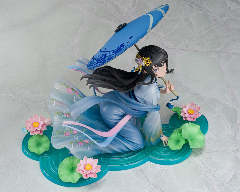 KDcolle Rascal Does Not Dream Series Mai Sakurajima Hanfu ver. KADOKAWA Special Set 1/7 Figure - Image 6