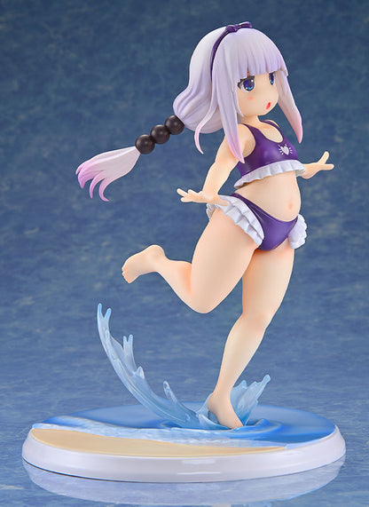 Miss Kobayashi's Dragon Maid Kanna Kamui: Excited to Wear a Swimsuit at Home Ver. (Purple) 1/6 Figure - Image 8