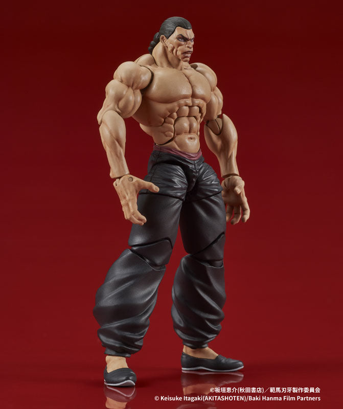 DIGACTION Baki Hanma Retsu Kaioh Posable Figure - Image 3