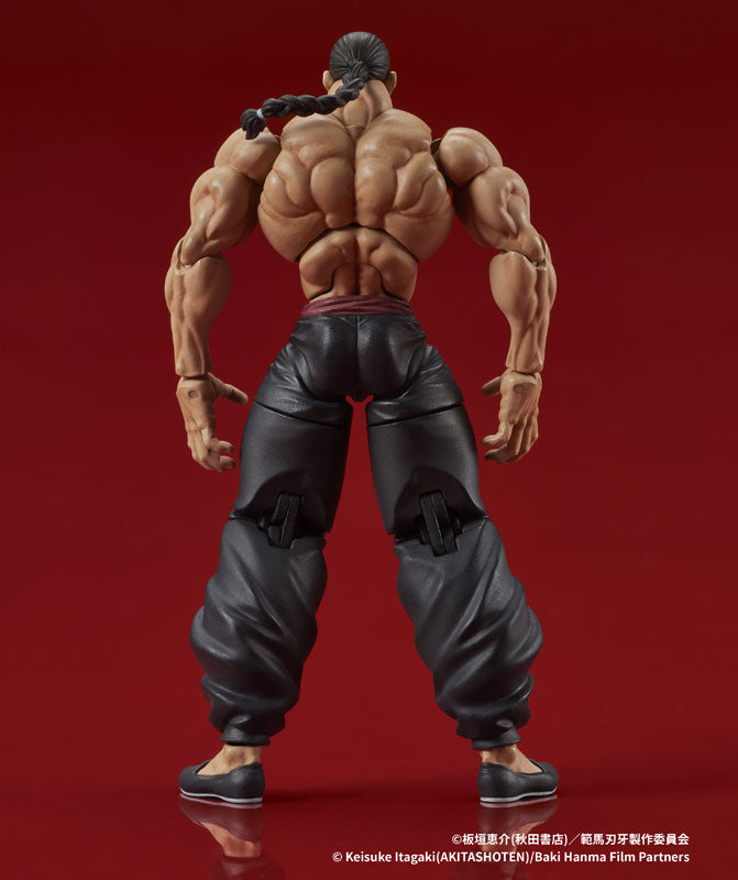 DIGACTION Baki Hanma Retsu Kaioh Posable Figure - Image 6