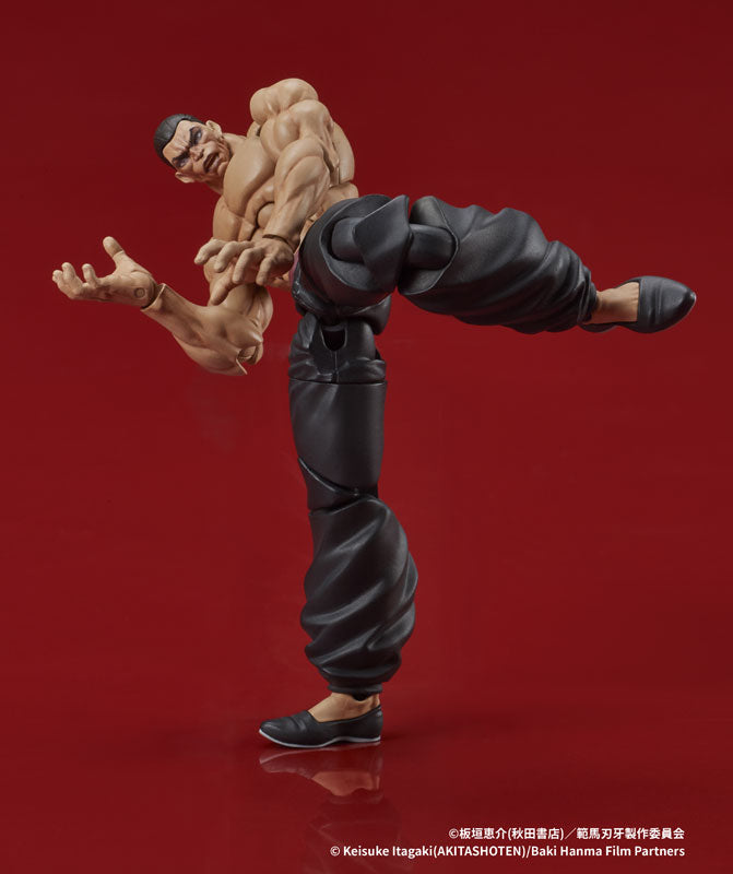 DIGACTION Baki Hanma Retsu Kaioh Posable Figure - Image 10
