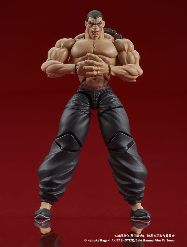 DIGACTION Baki Hanma Retsu Kaioh Posable Figure - Image 11