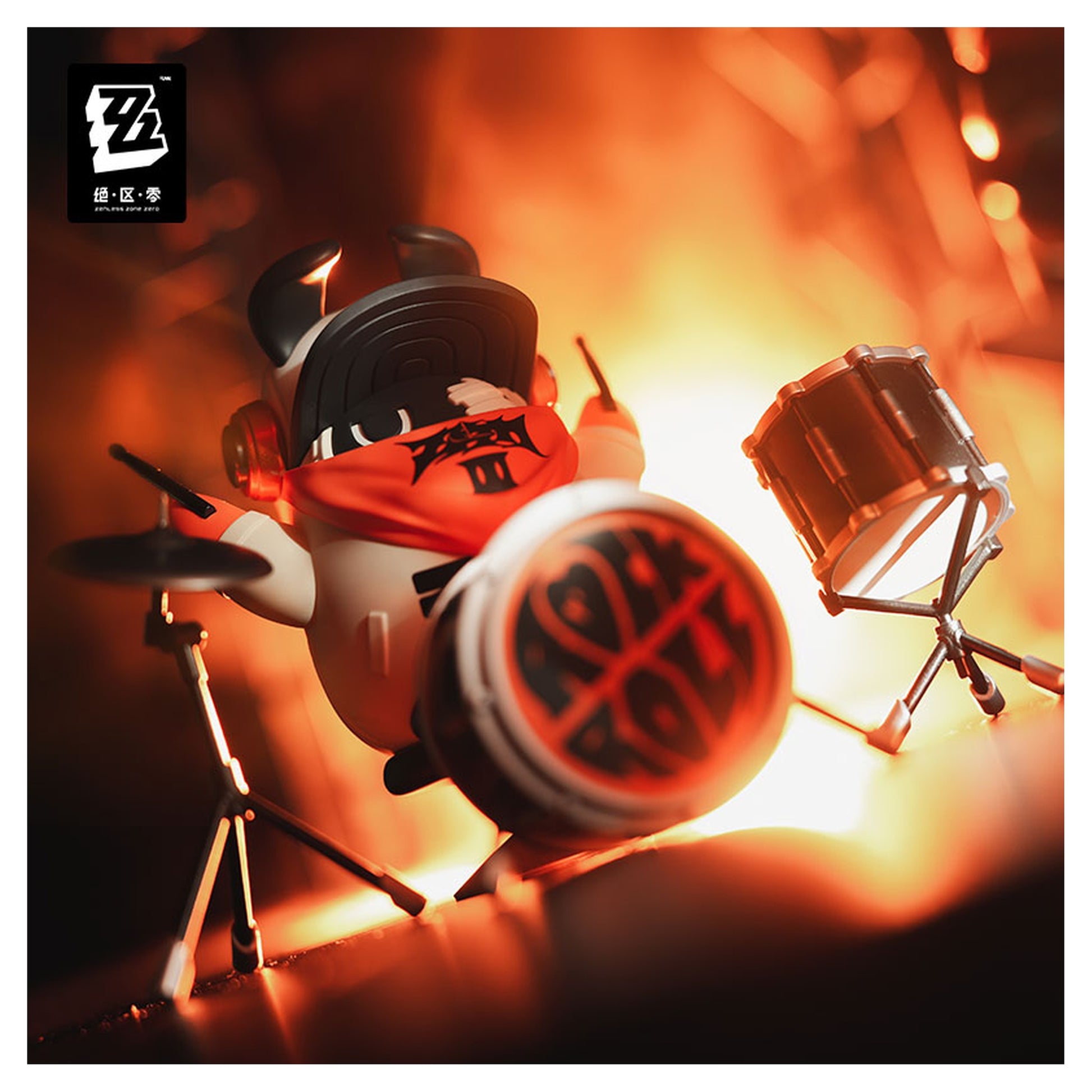 Beats Series Bangboo Standee - Drumbeat - Image 1
