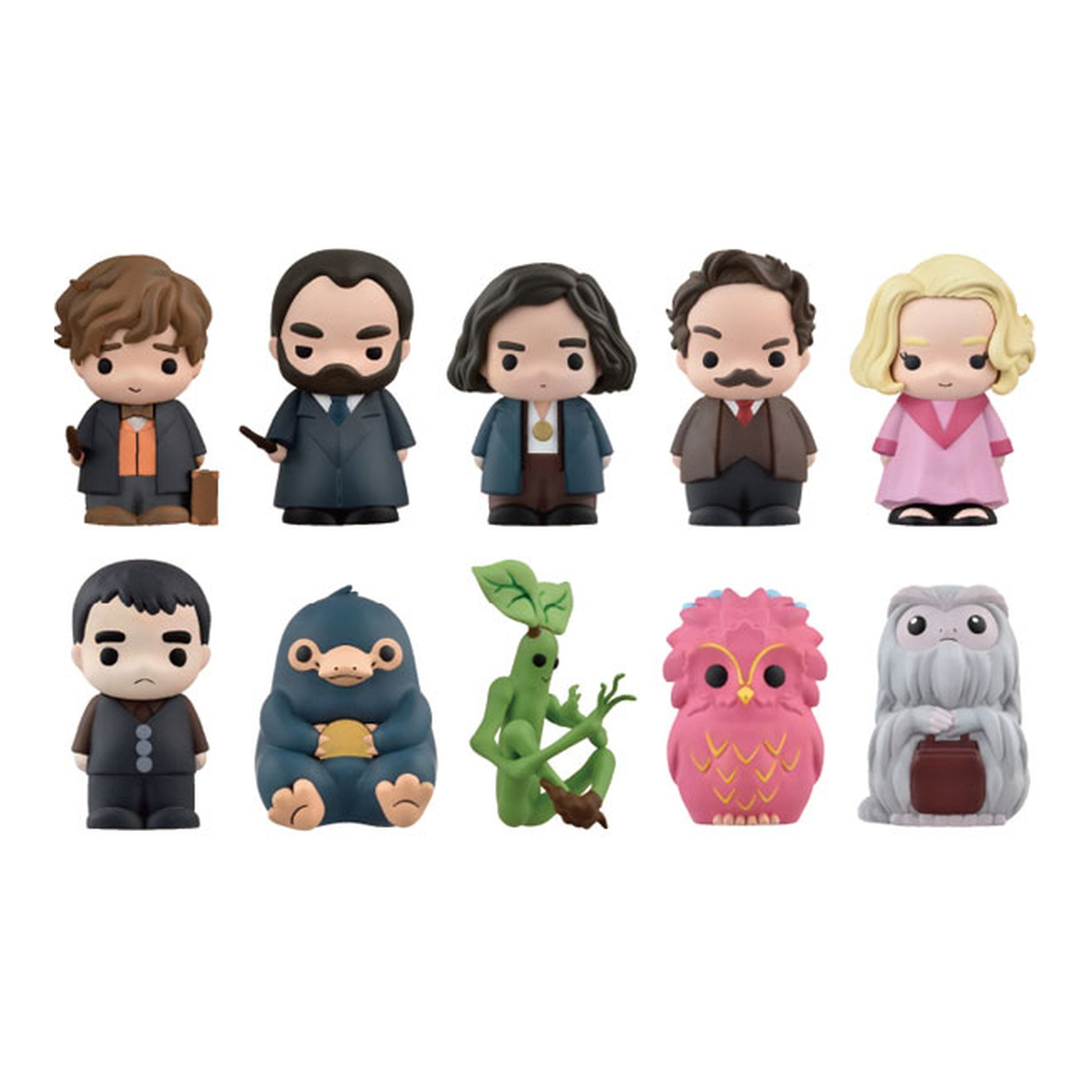 Fantastic Beasts Sofubi Puppet Mascot 10 Pack Box - Image 1