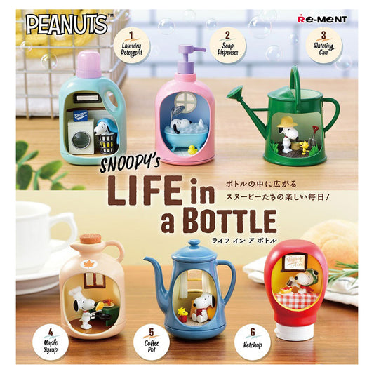 Peanuts SNOOPY's LIFE in a BOTTLE 6Pack BOX - Image 1
