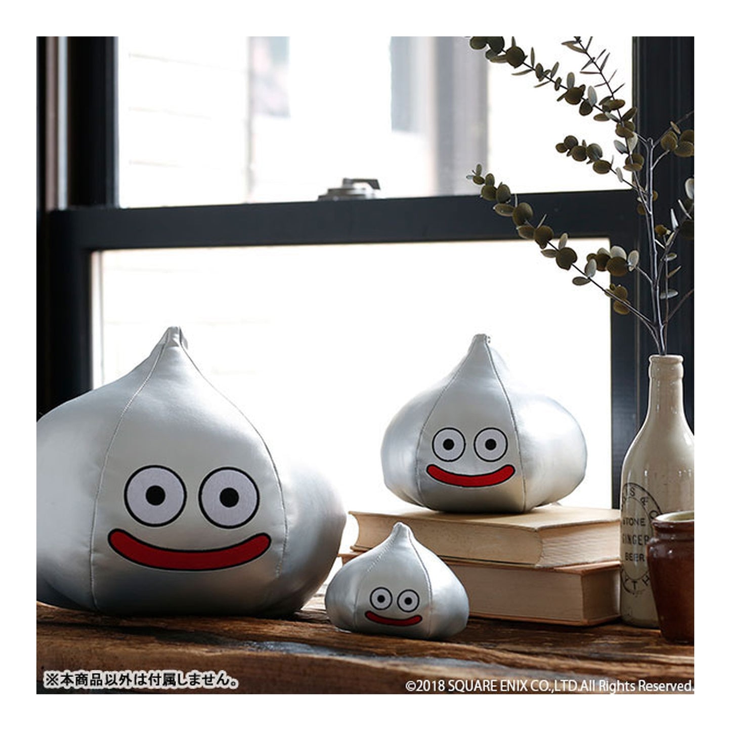 Dragon Quest Smile Slime Plush Metaly M Size - Image 1
