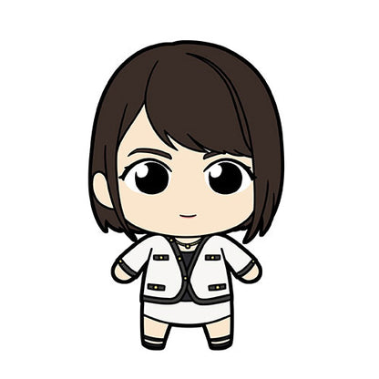 Like a Dragon 7 Plushie and Tin Badge Set Saeko Mukoda - Image 2