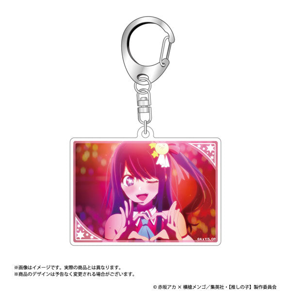 TV Anime [Oshi no Ko] Scene Photo Acrylic Keychain Collection 7Pack Box - Image 2