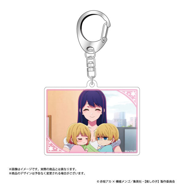 TV Anime [Oshi no Ko] Scene Photo Acrylic Keychain Collection 7Pack Box - Image 3