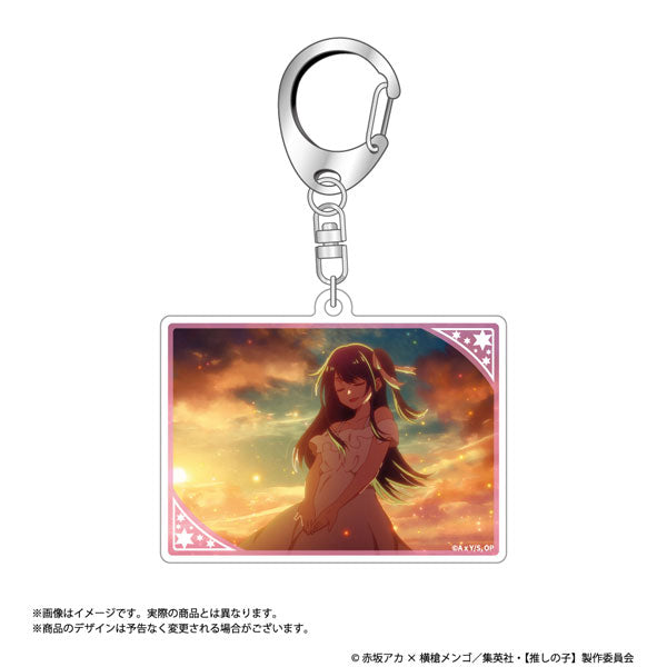 TV Anime [Oshi no Ko] Scene Photo Acrylic Keychain Collection 7Pack Box - Image 4