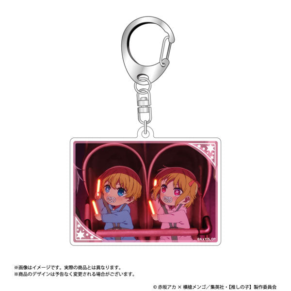 TV Anime [Oshi no Ko] Scene Photo Acrylic Keychain Collection 7Pack Box - Image 5