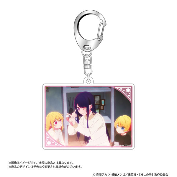 TV Anime [Oshi no Ko] Scene Photo Acrylic Keychain Collection 7Pack Box - Image 6