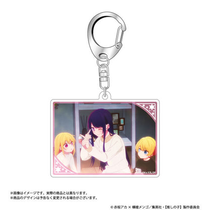TV Anime [Oshi no Ko] Scene Photo Acrylic Keychain Collection 7Pack Box - Image 6