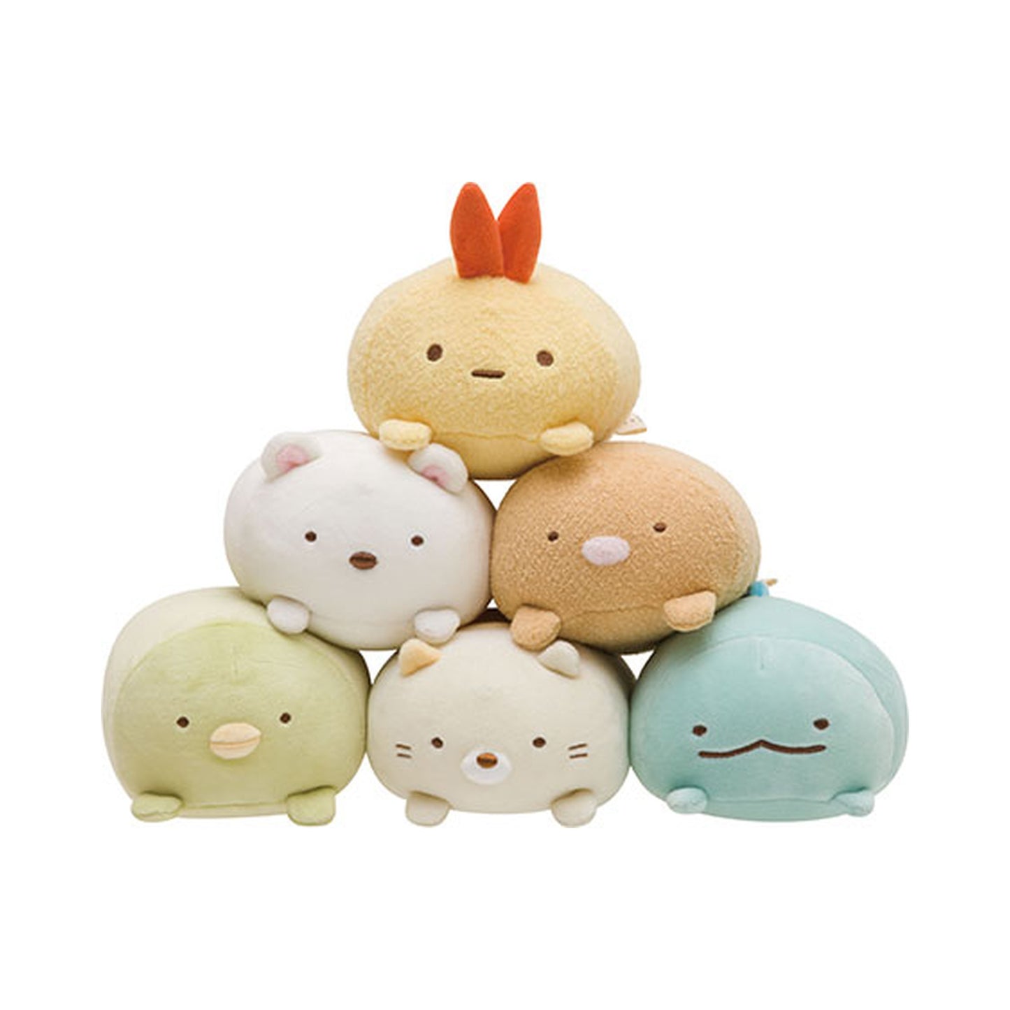 Sumikko Gurashi Super Mo-chiMochi Plush Ebifurai no Shippo - Image 1