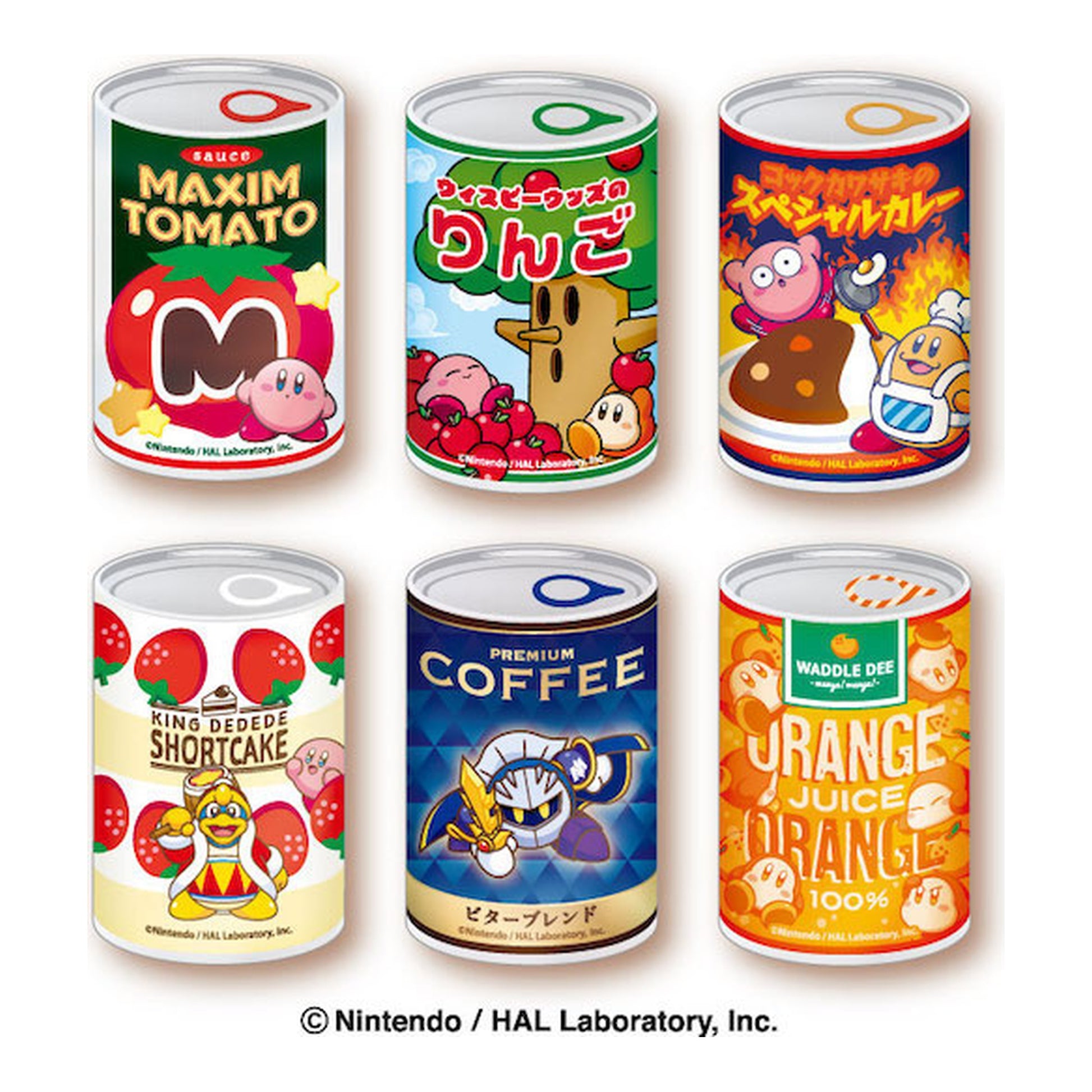 Kirby mitamemo Tin Badge 6Pack BOX - Image 1