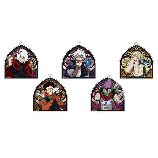 My Hero Academia Stained Glass-style Trading Acrylic Keychain 5Pack BOX - Image 1