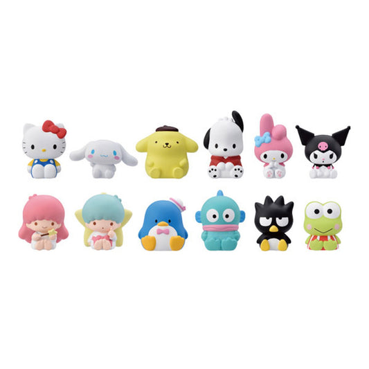 Sanrio Characters Sofubi Puppet Mascot 12Pack BOX - Image 1