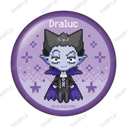 The Vampire Dies in No Time 2 "CharaDot Series" Trading Tin Badge 5Pack Set - Image 2
