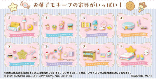 Sanrio LittleTwinStars PASTEL SWEETS ROOM 8Pack Box - Image 2