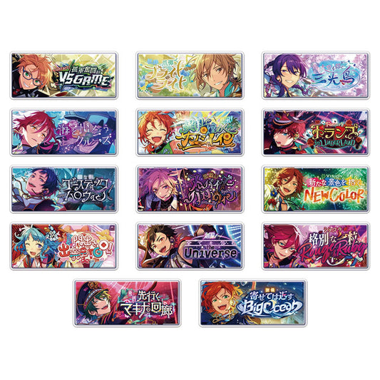 Ensemble Stars!! Banner Badge Collection SEASON3 SPOTLIGHT ver. 14Pack BOX - Image 1