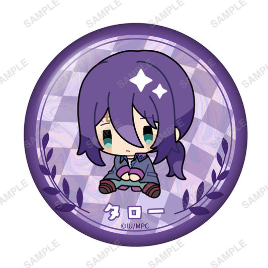 TV Anime "Delusional Monthly Magazine" Trading Tin Badge Sitting ver. 8Item Set - Image 2