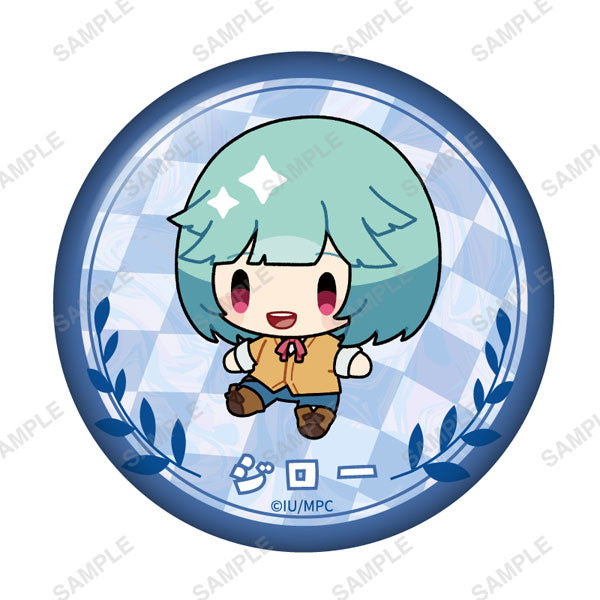 TV Anime "Delusional Monthly Magazine" Trading Tin Badge Sitting ver. 8Item Set - Image 3