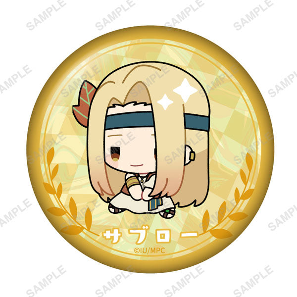 TV Anime "Delusional Monthly Magazine" Trading Tin Badge Sitting ver. 8Item Set - Image 4