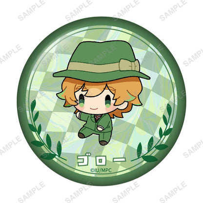 TV Anime "Delusional Monthly Magazine" Trading Tin Badge Sitting ver. 8Item Set - Image 5