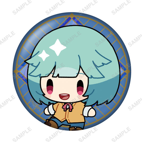 TV Anime "Delusional Monthly Magazine" Trading Tin Badge Sitting ver. 8Item Set - Image 7