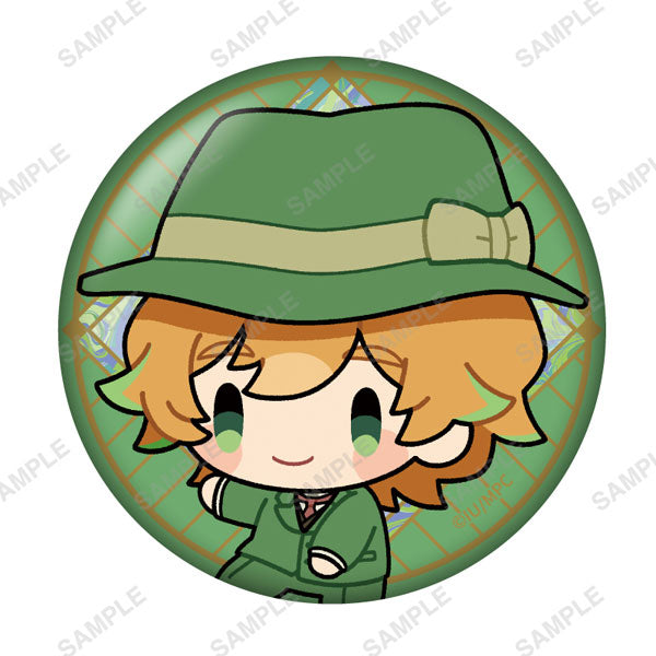 TV Anime "Delusional Monthly Magazine" Trading Tin Badge Sitting ver. 8Item Set - Image 9