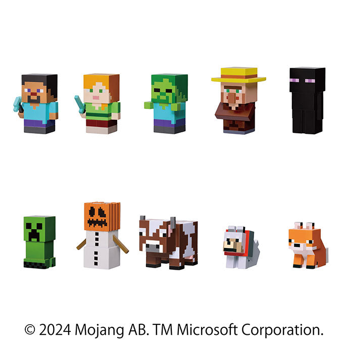 MINECRAFT Sofubi Puppet Mascot 10Pack BOX - Image 2